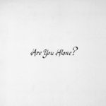 Front cover of 'Are You Alone?'