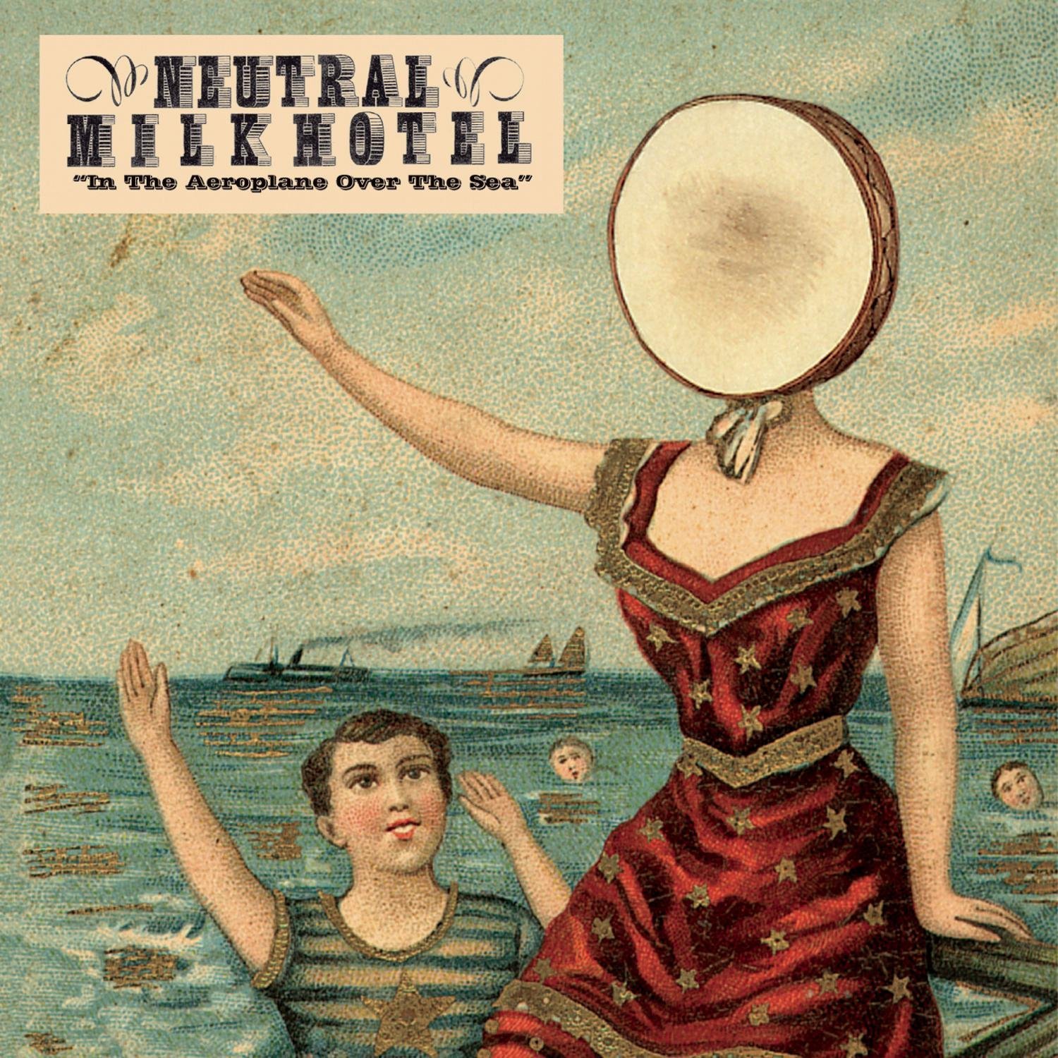 thumbnail image 2 of Neutral Milk Hotel 'In The Aeroplane Over The Sea' Sticker – Jeff Mangum, Pop/Rock 2 of 4